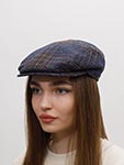 Кепка WIGENS арт. 101959 IVY SLIM CAP (синий / серый)
